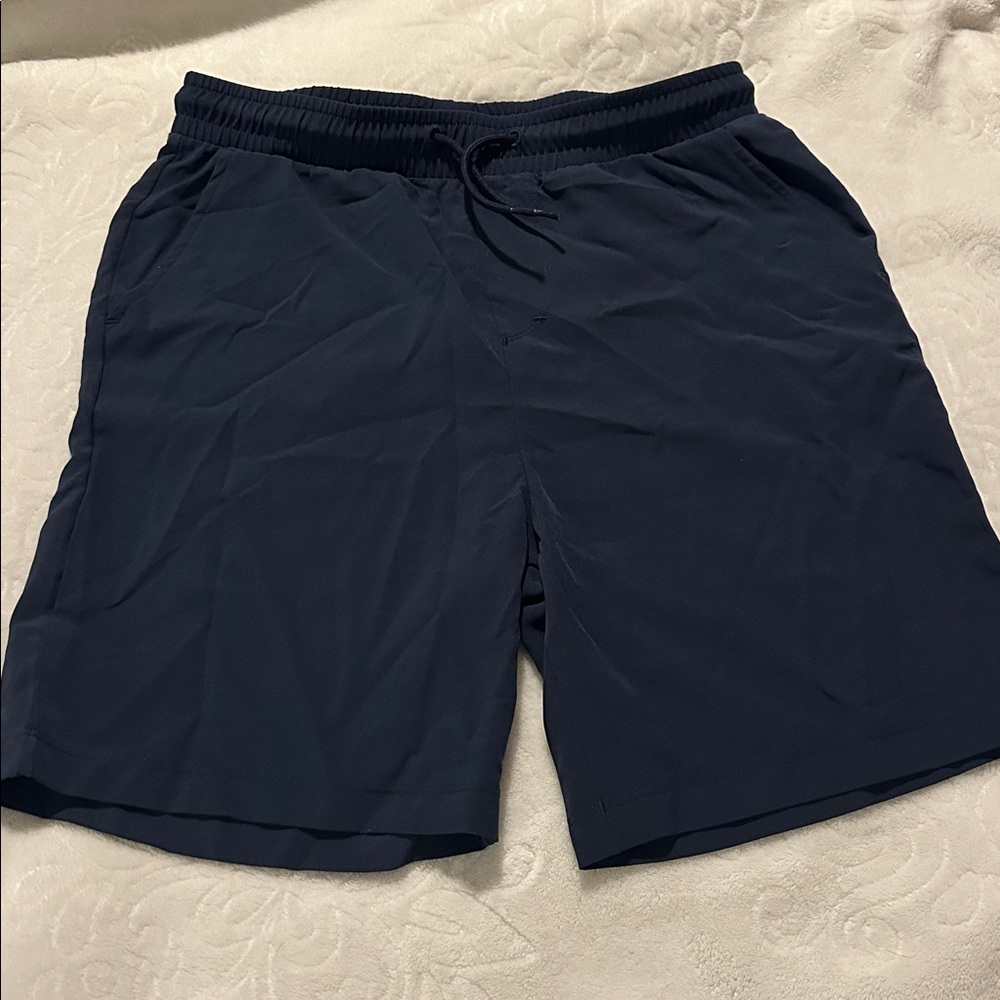 Vineyard Vines Navy Blue Performance Pull On Shorts Sz XL 18